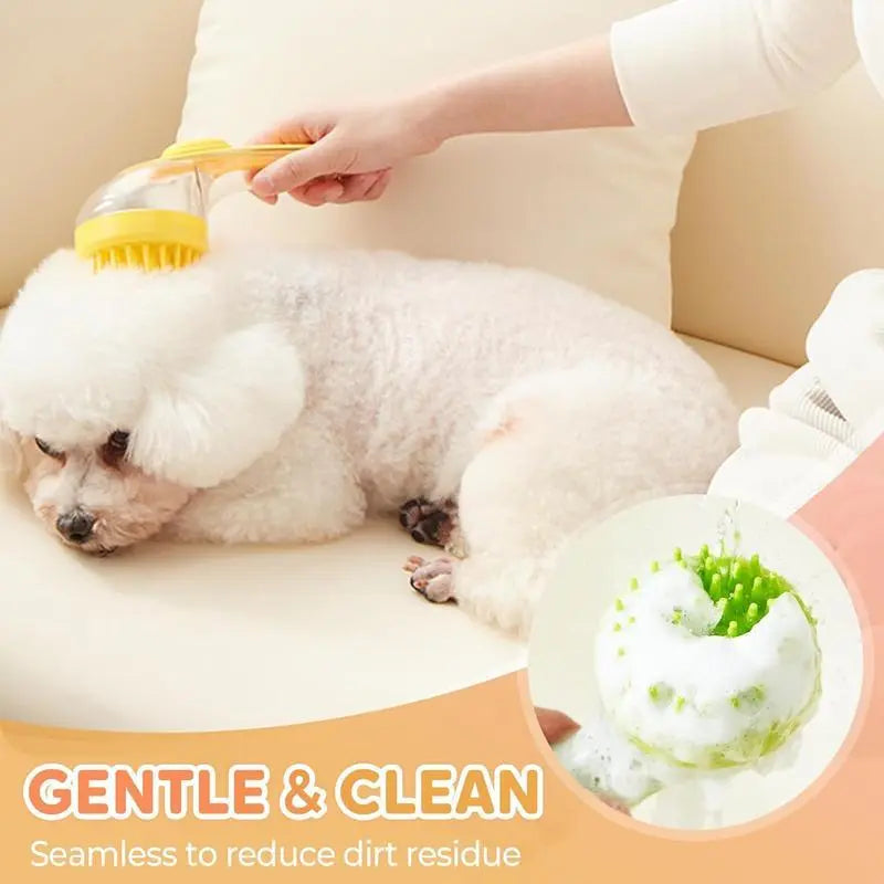 HydroSlick™ 2-in-1 Pet Bath & Grooming Brush