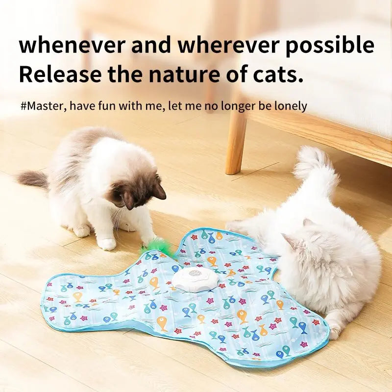 The ApexCat™ Automatic Prey Simulator – 360° Interactive Hunting & Stress-Relief Toy