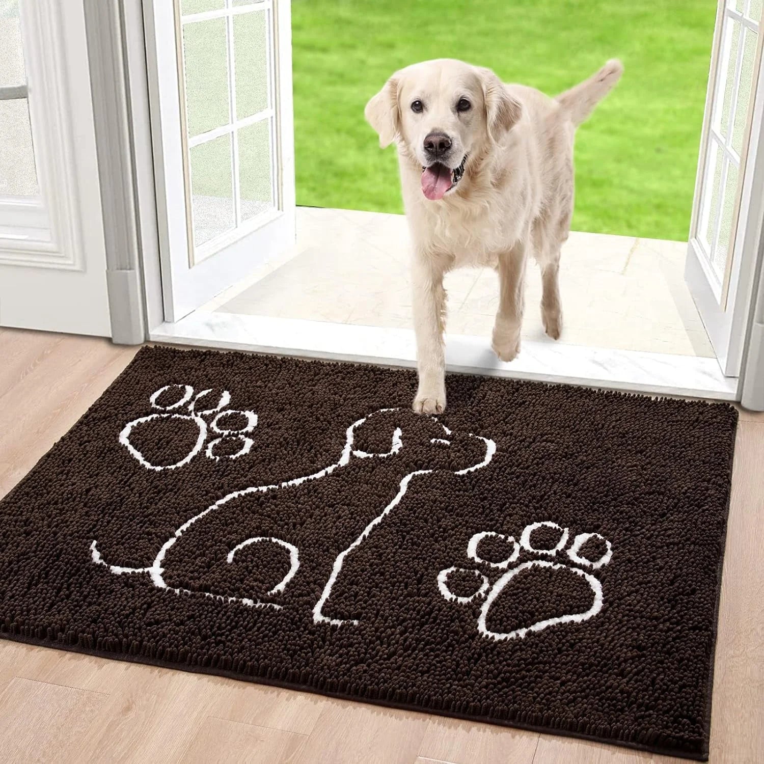 PawPrint™ Ultra-Soft Washable Door Mat