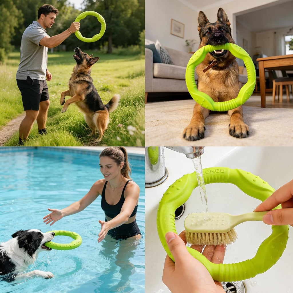 Durable Lightweight Floating Ring & Flying Disc