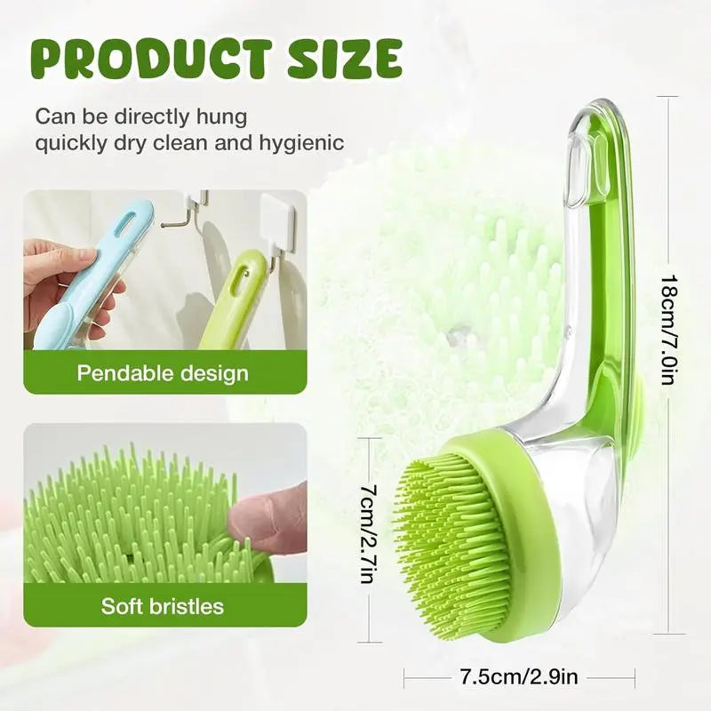 HydroSlick™ 2-in-1 Pet Bath & Grooming Brush