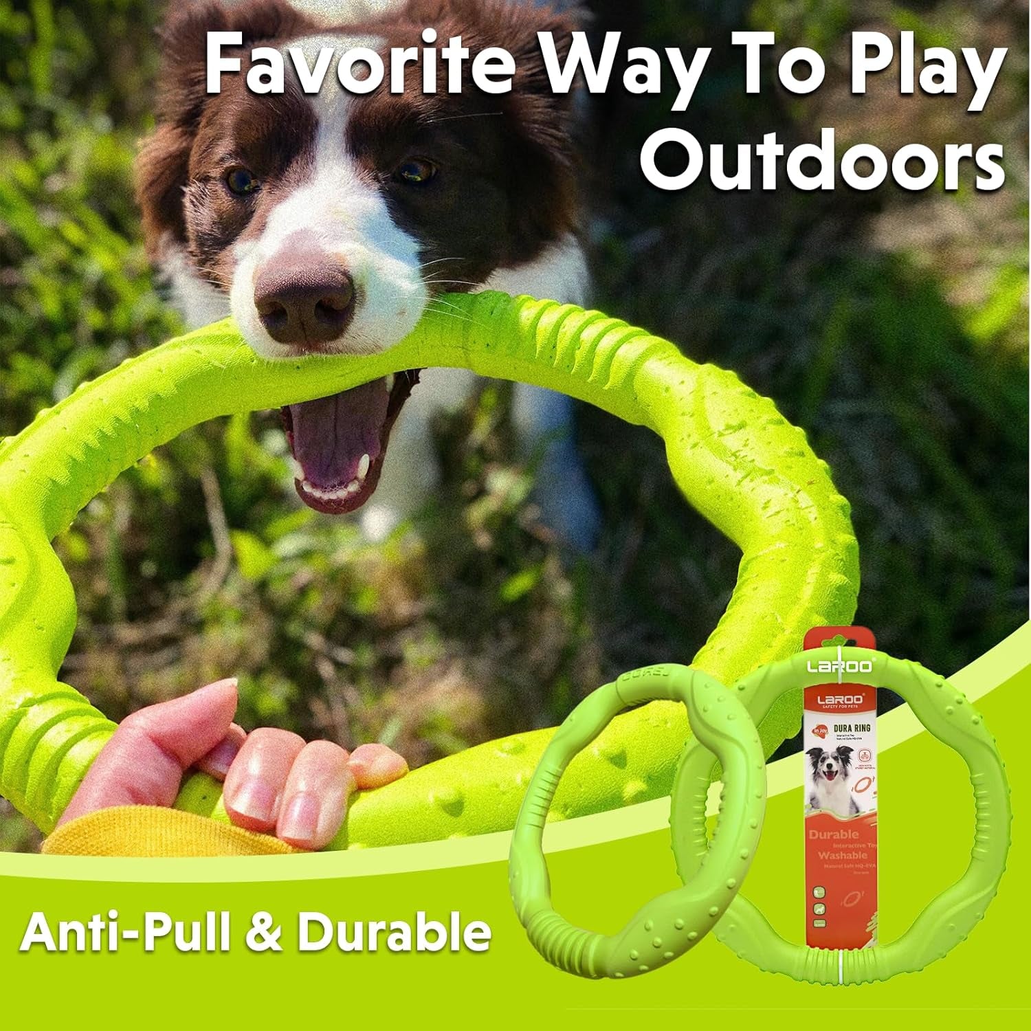 Durable Lightweight Floating Ring & Flying Disc