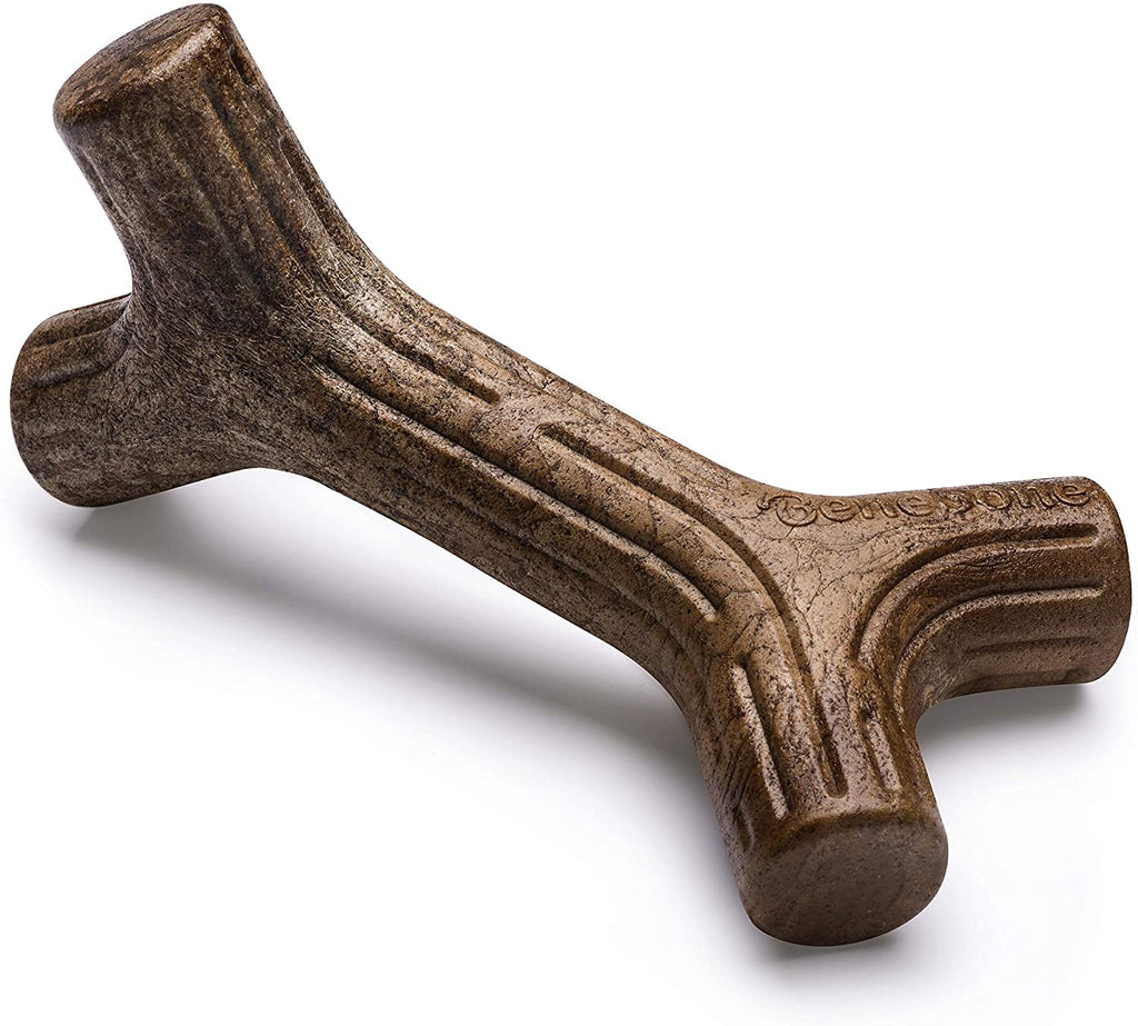 Maplestick Real Wood Durable Dog Chew Toy, Made in USA, Large