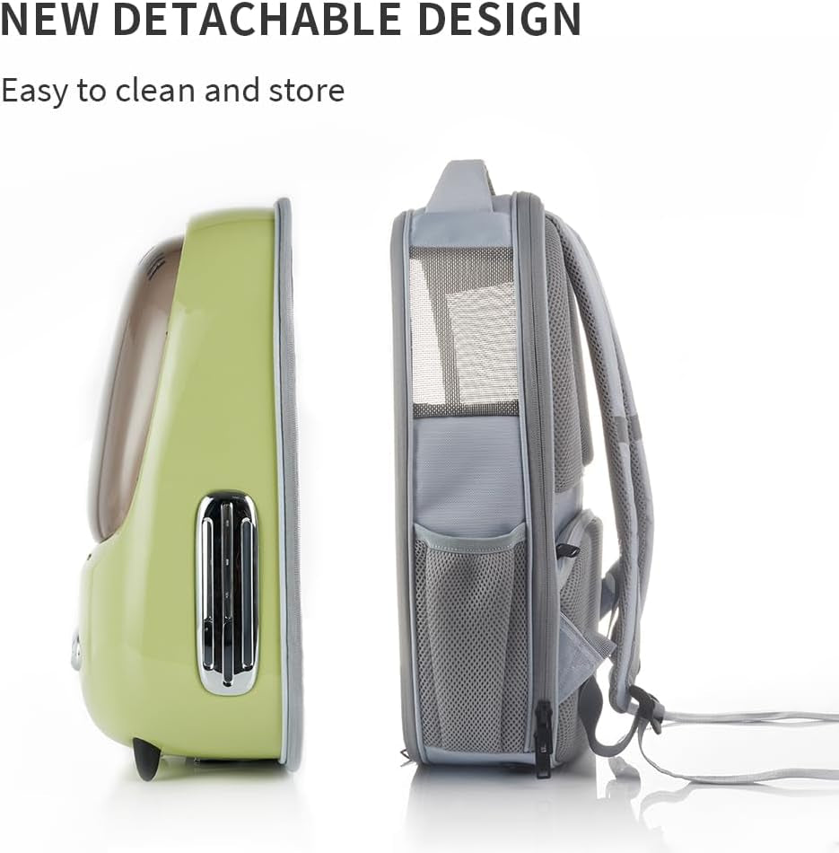 Pet Travel Backpack with Inbuilt Fan & Light 